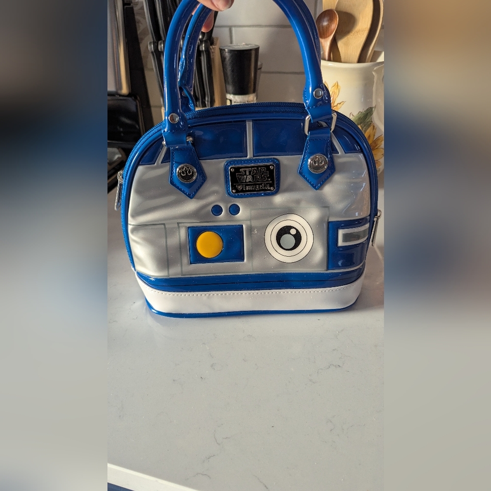 Loungefly Star Wars R2-D2 Blue and Silver Bag
